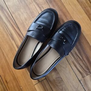 Coach Leah Loafer Size 8